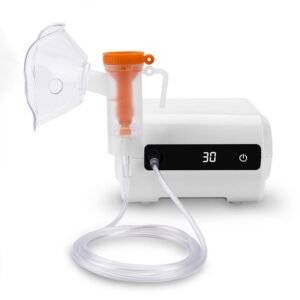 New High Flow Digital Screen Asthma Handheld Nebulizador Machine Adult Children Home Timing Compressor Nebulizer